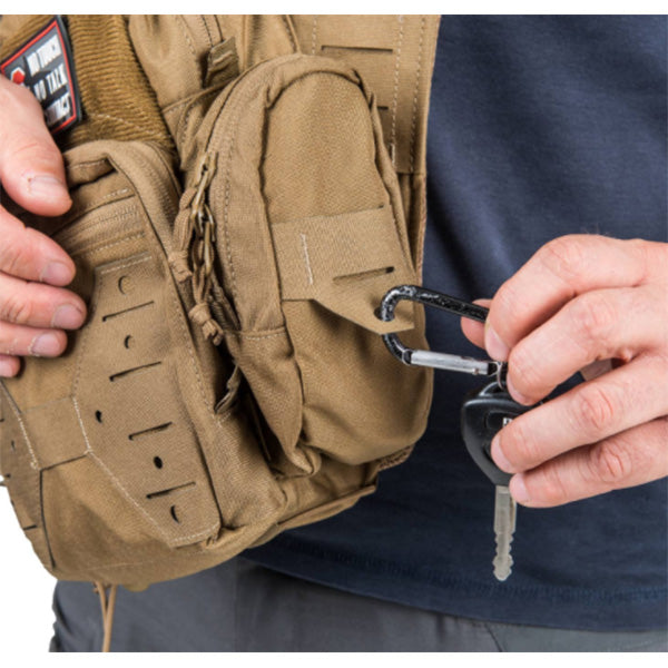 Umhängetasche EDC SIDE BAG, shadow grey