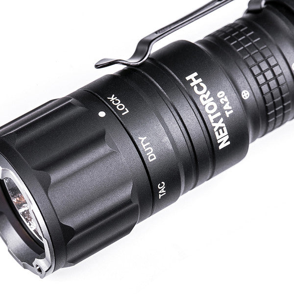 LED-Taschenlampe TA20 SET, 1'000 Lumen (inkl. Akku)
