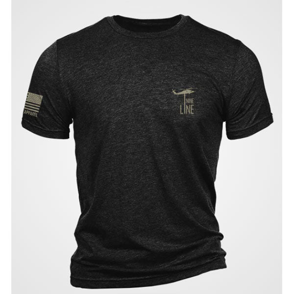 T-Shirt VALHALLA, charcoal black