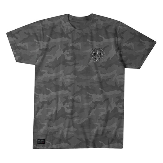 T-Shirt DEFIANT SKETCH, grey camo