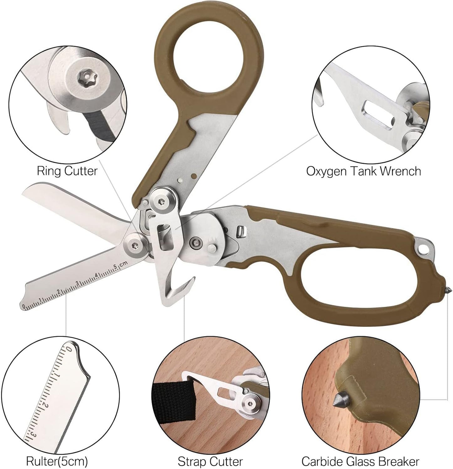 Multifunctional Emergency Shears