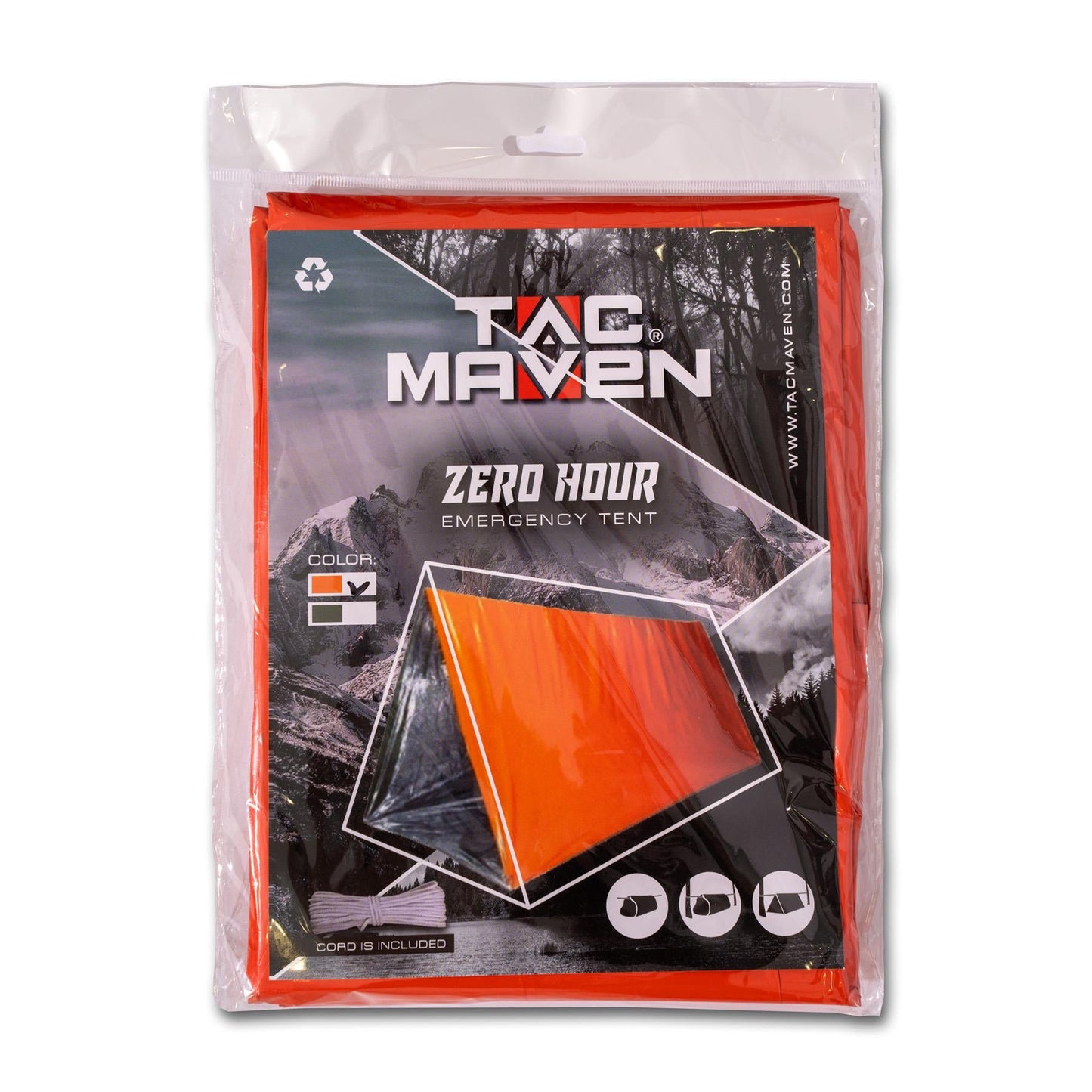 ZERO HOUR Emergency Tent, green
