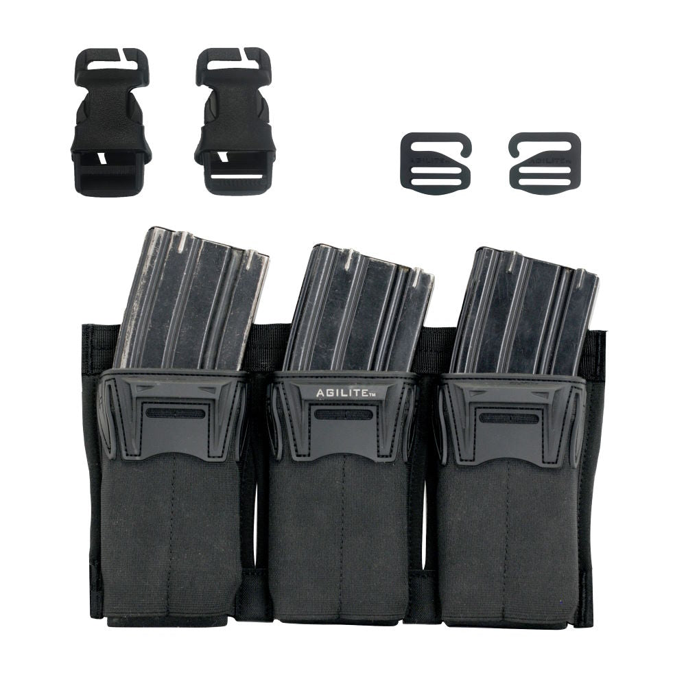 Pincer Placard Multi-Caliber Triple Mag Pouch
