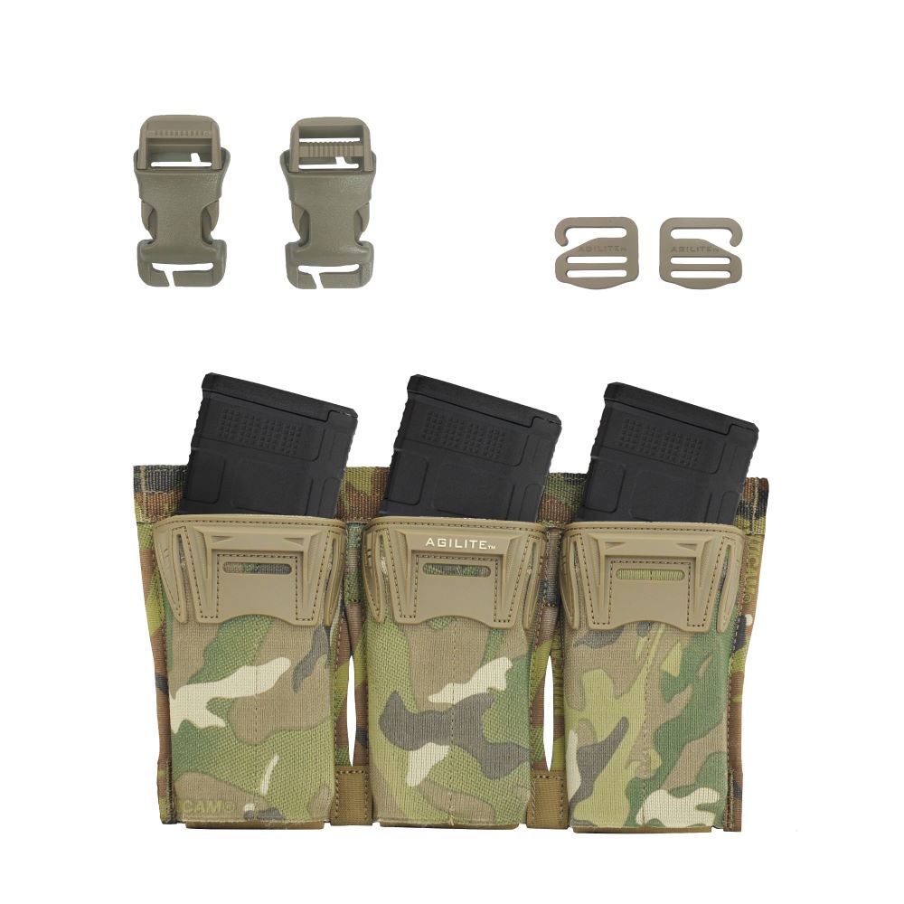 Pincer Placard Multi-Caliber Triple Mag Pouch
