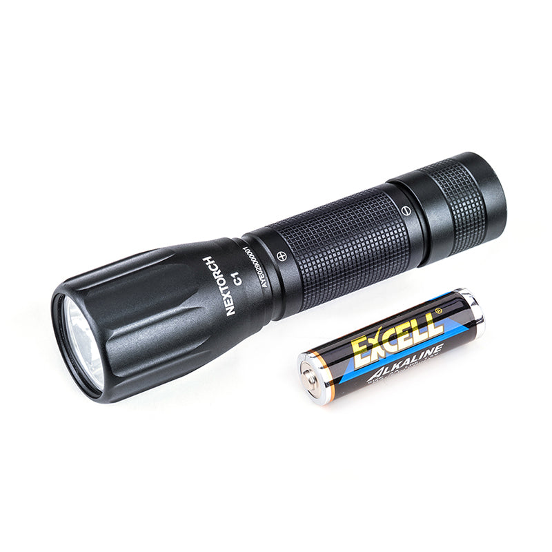 C1 140 Lumens AA Flashlight