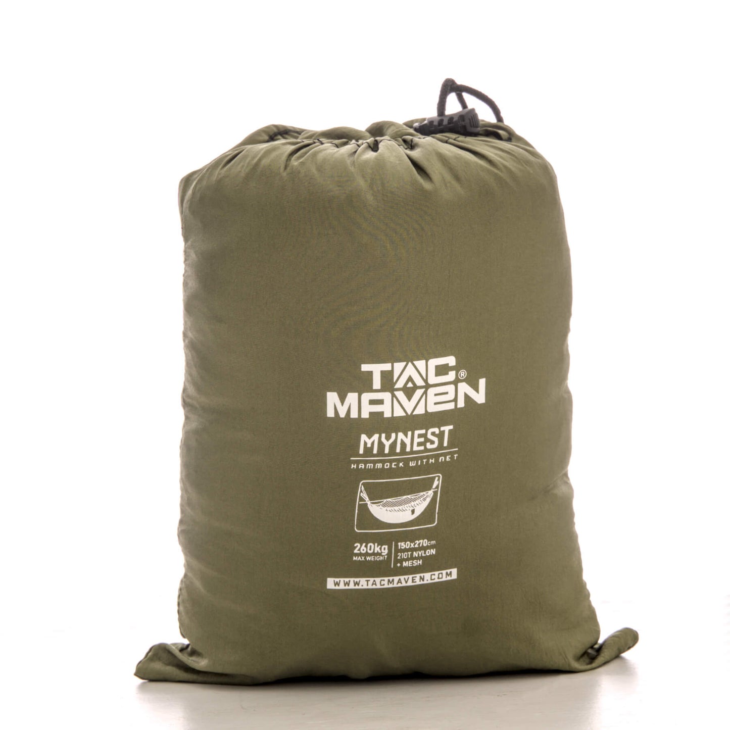 Hängematte MYNEST mit Moskitonetz, black