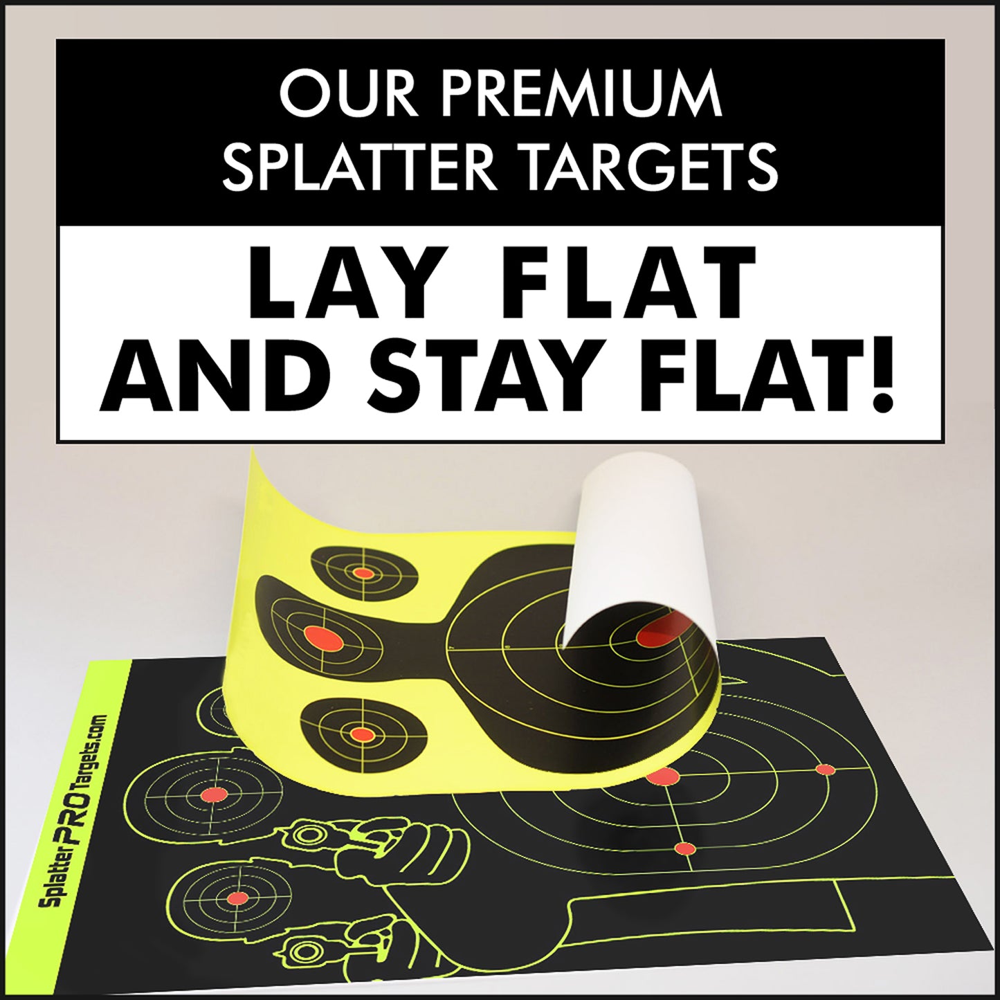Splatter Pro Targets Zielscheiben UB 02 18, 45x30cm, 10er Packung