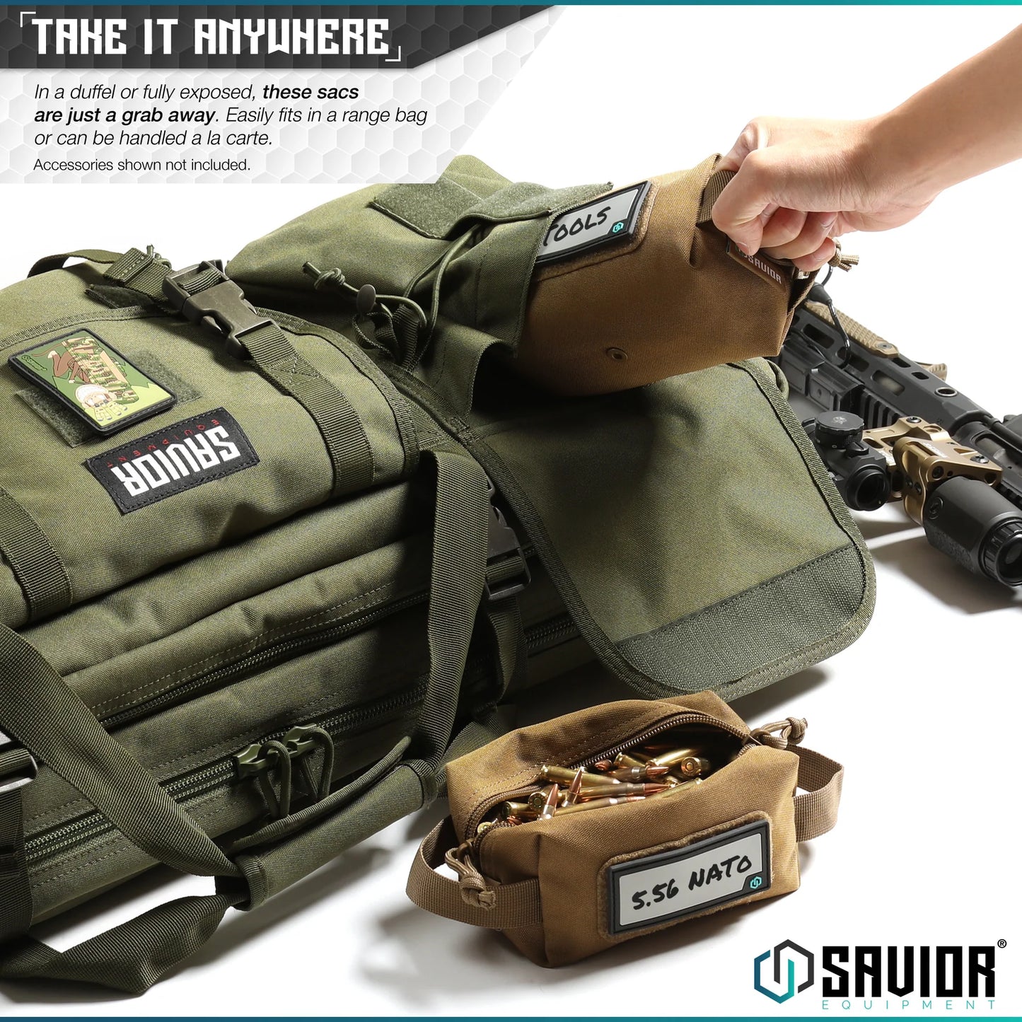 Mini Loose Sac, 4-er Set