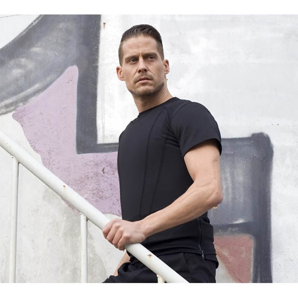 Schutzwesten-Hülle T-SHIRT, black
