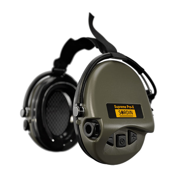 Gehörschutz SUPREME PRO-X, Neckband, green