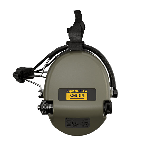 Gehörschutz SUPREME PRO-X, Neckband, green