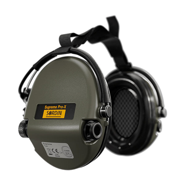 Gehörschutz SUPREME PRO-X, Neckband, green