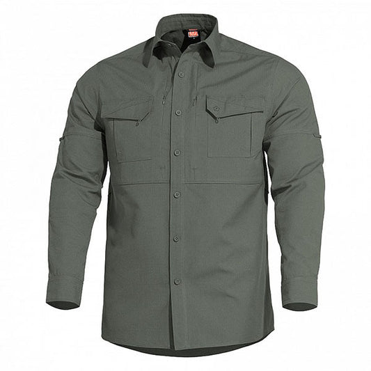 Langarm Hemd PLATO SHIRT, Ripstop