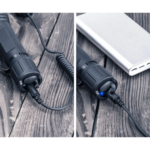 Taktische LED-Taschenlampe T20L, 900 Lumen (inkl. Akku)