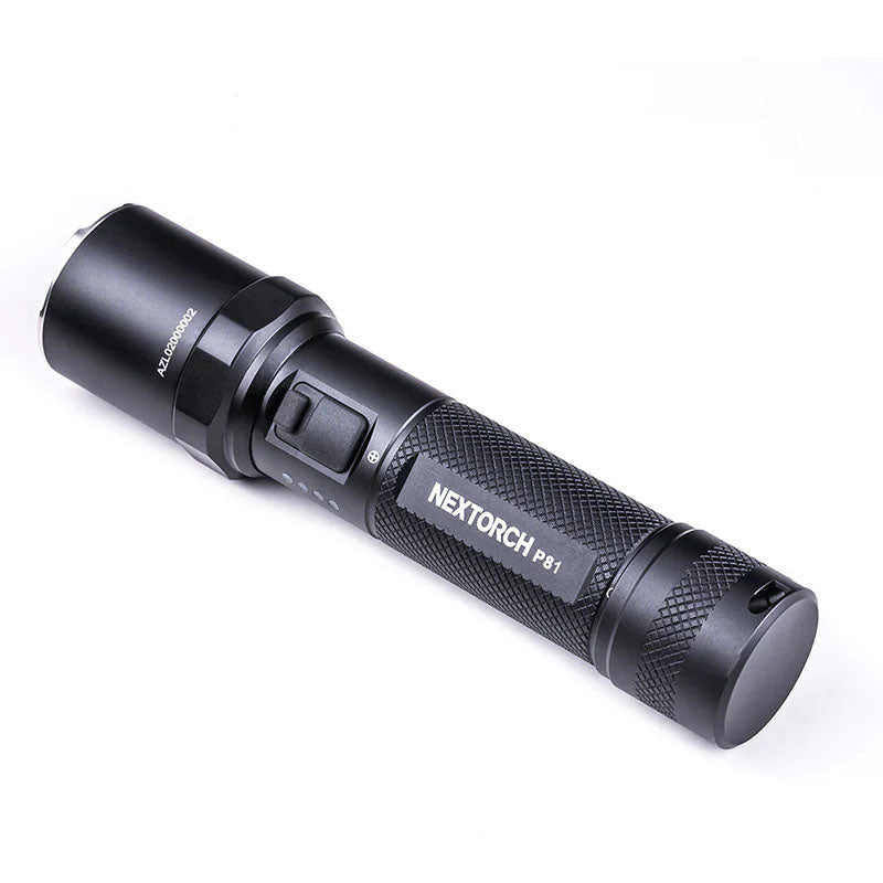 Taktische LED-Taschenlampe P81, 3'000 Lumen (inkl. Akku)