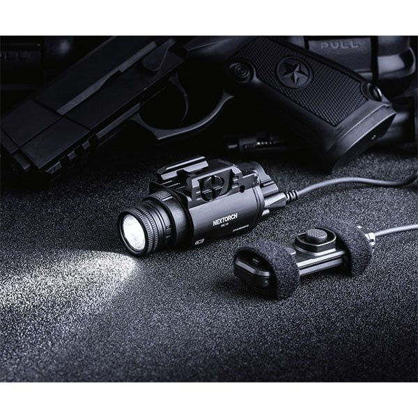 Waffenlampe WL13, 1'300 Lumen (inkl. Batterien)