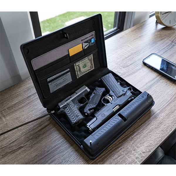 mobiler Safe BARIKADE SERIES 2, covert black (biometrisch)
