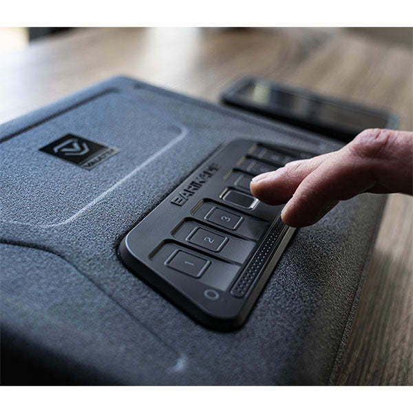 mobiler Safe BARIKADE SERIES 2, covert black (biometrisch)