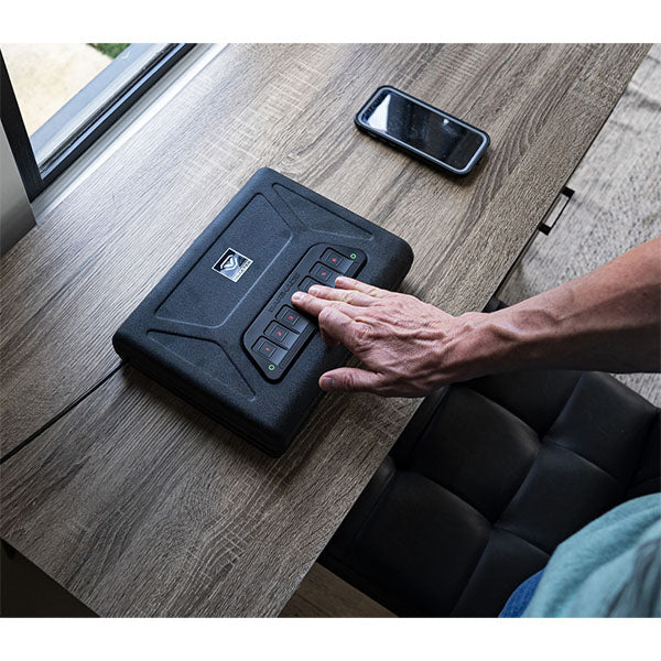 mobiler Safe BARIKADE SERIES 2, covert black (biometrisch)