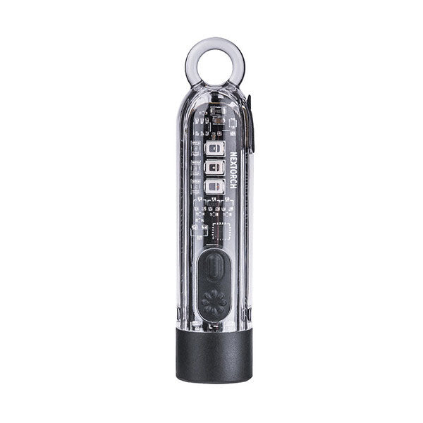 LED-Schlüsselanhänger mit Strobe, 365nm UV, 700 Lumen (inkl. Akku)
