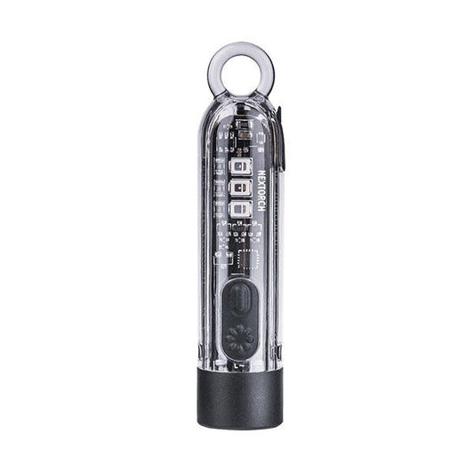 LED-Schlüsselanhänger mit Strobe, 365nm UV, 700 Lumen (inkl. Akku)