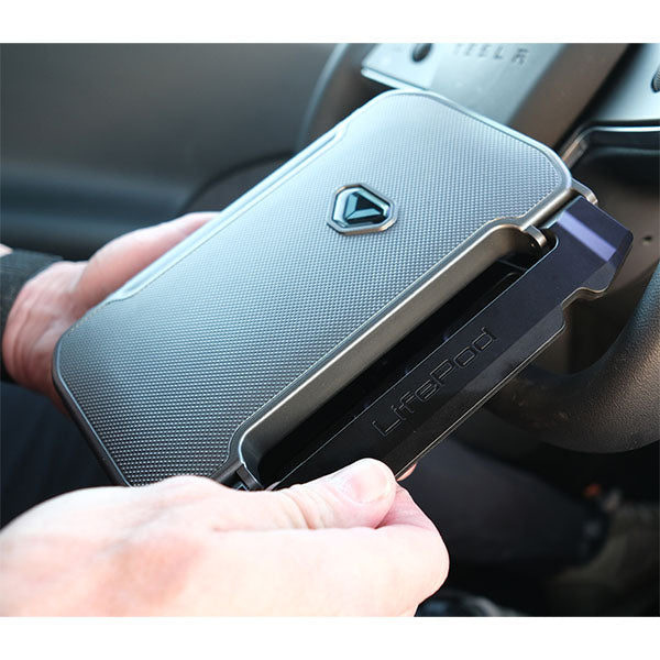 Mobiler Safe LIFEPOD X, black stealth