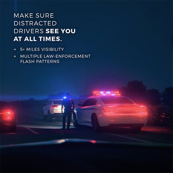 GUARDIAN ANGEL Sicherheitslicht ELITE YELLOW/YELLOW, inkl. Akku