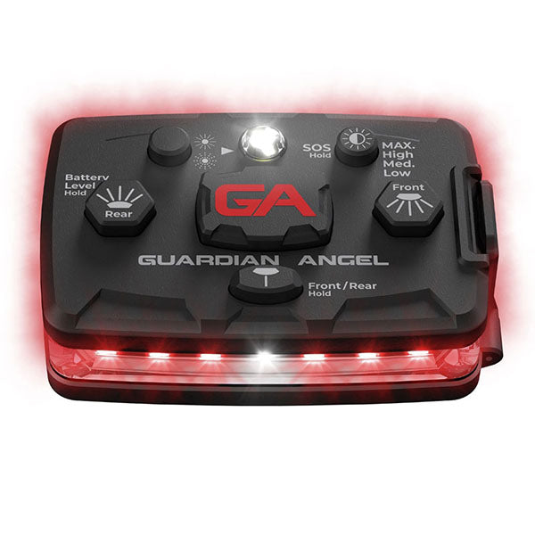 GUARDIAN ANGEL Sicherheitslicht ELITE RED/RED, inkl. Akku