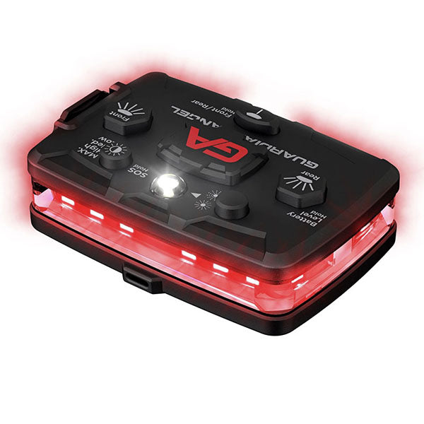 GUARDIAN ANGEL Sicherheitslicht ELITE RED/RED, inkl. Akku
