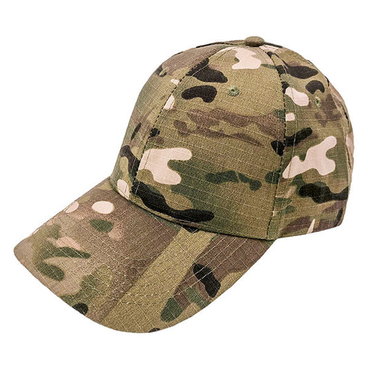 Baseball-Kappe TAC BASE CAP, Ripstop, multicam