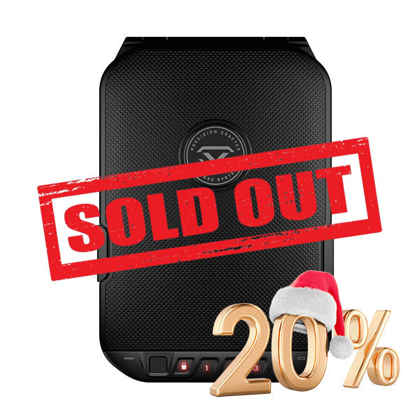 Mobiler Safe LIFEPOD 2.0, covert black (biometrisch)