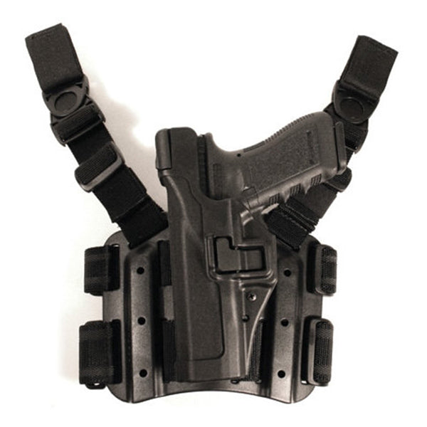 PISTOLENHOLSTER SERPA TACTICAL LEVEL III BLACK, LINKSHAND