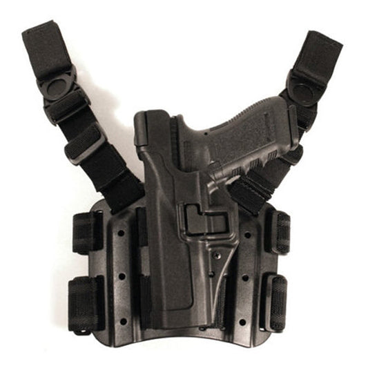 PISTOLENHOLSTER SERPA TACTICAL LEVEL III BLACK, LINKSHAND