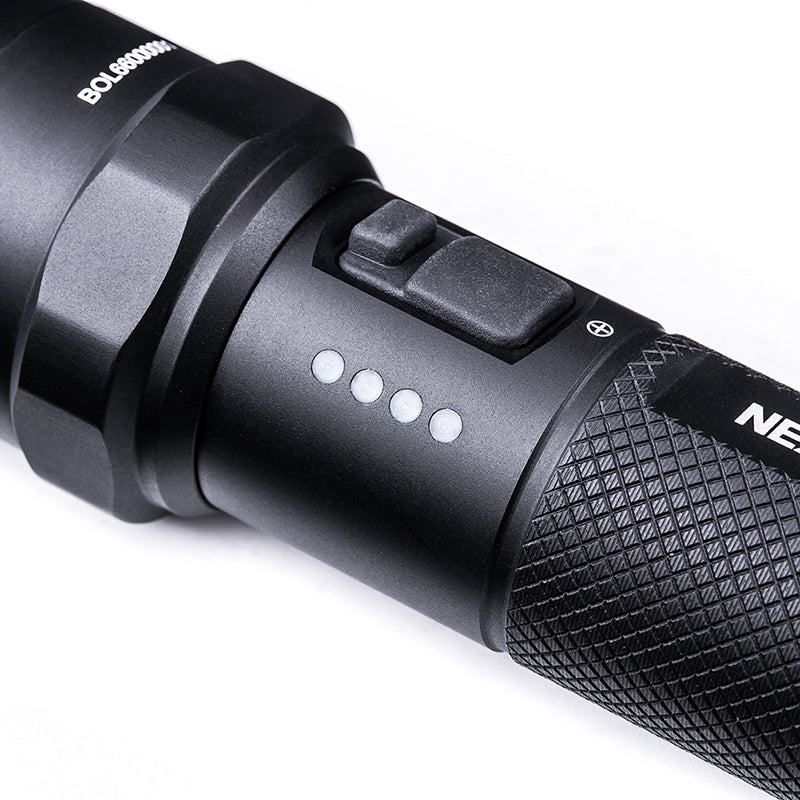 P83 Multi-light Source High Output One-step Strobe Flashlight