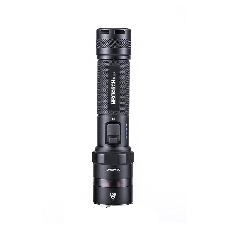 P83 Multi-light Source High Output One-step Strobe Flashlight