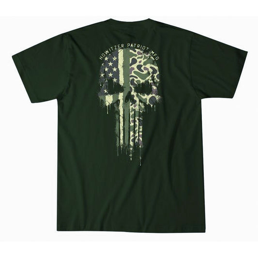  T-Shirt DONT TREAD SKULL, forest green
