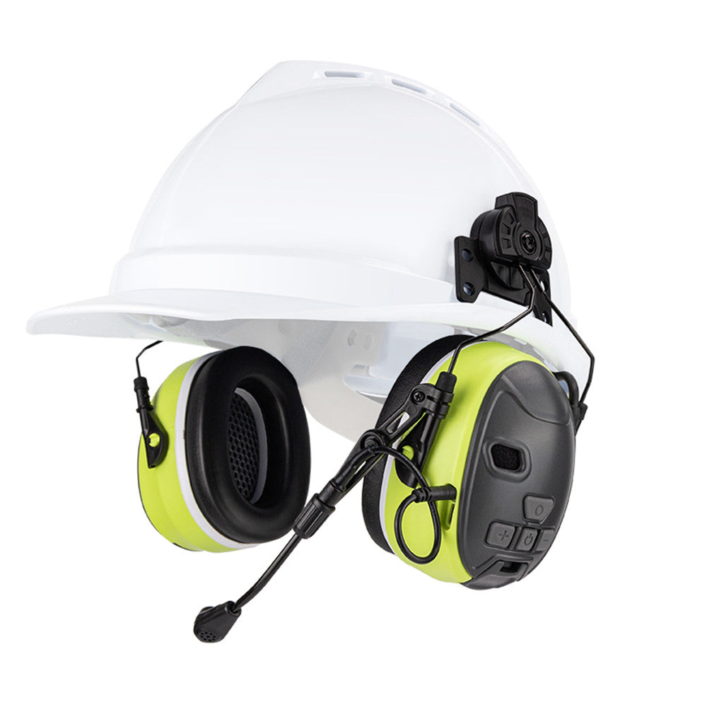 C51H Bluetooth PPE Ear Muffs Hard Hat Mount