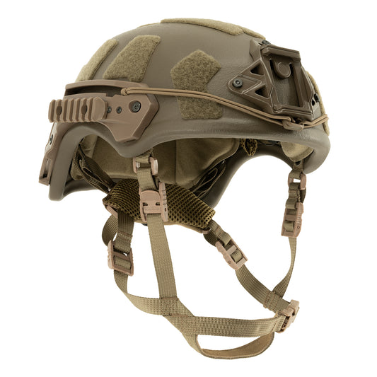 Ballistischer Schutzhelm KRANOS-X Aramid, Level NIJ IIIA, coyote
