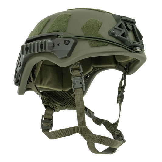 Ballistischer Schutzhelm KRANOS-X Aramid, Level NIJ IIIA, ranger green