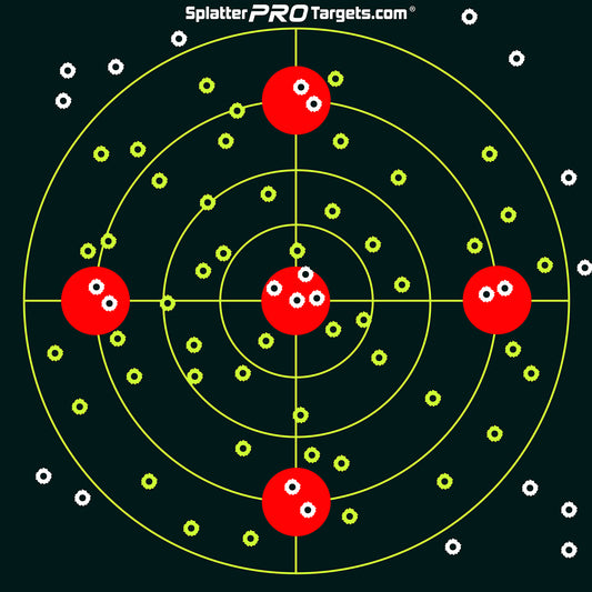 Splatter Pro Targets Zielscheiben GBU 0112, 30x30cm, 10er Packung