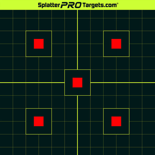Splatter Pro Targets Zielscheiben GBU 0212, 30x30cm, 10er Packung