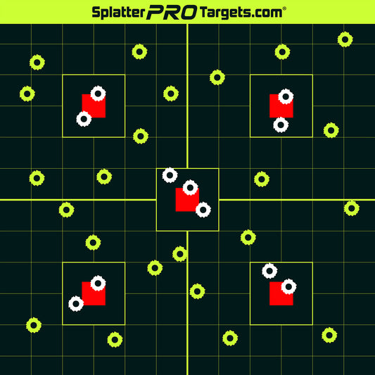 Splatter Pro Targets Zielscheiben GBU 0212, 30x30cm, 10er Packung