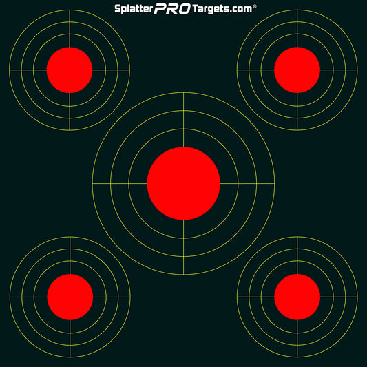 Splatter Pro Targets Zielscheiben GBU 0312, 30x30cm, 10er Packung