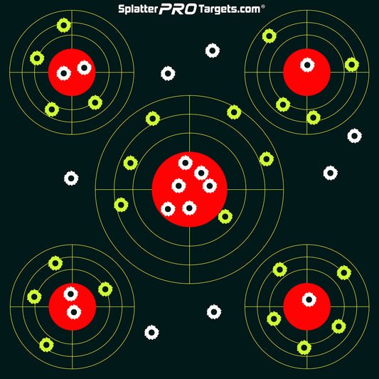 Splatter Pro Targets Zielscheiben GBU 0312, 30x30cm, 10er Packung