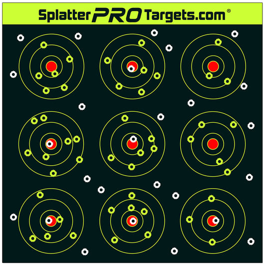 Splatter Pro Targets Zielscheiben GBU 0412, 30x30cm, 10er Packung
