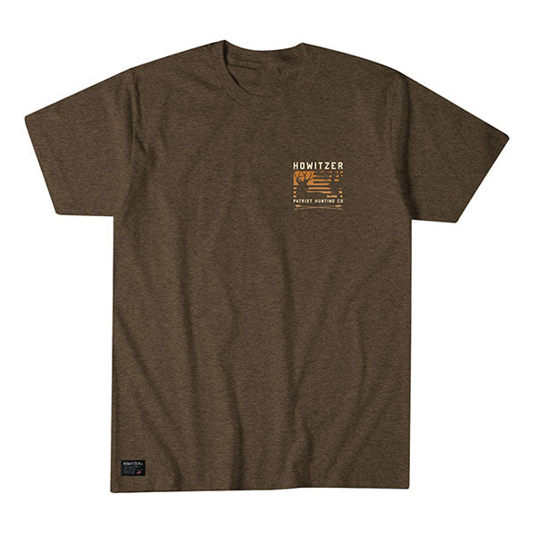  T-Shirt PATRIOT HUNTING, brown