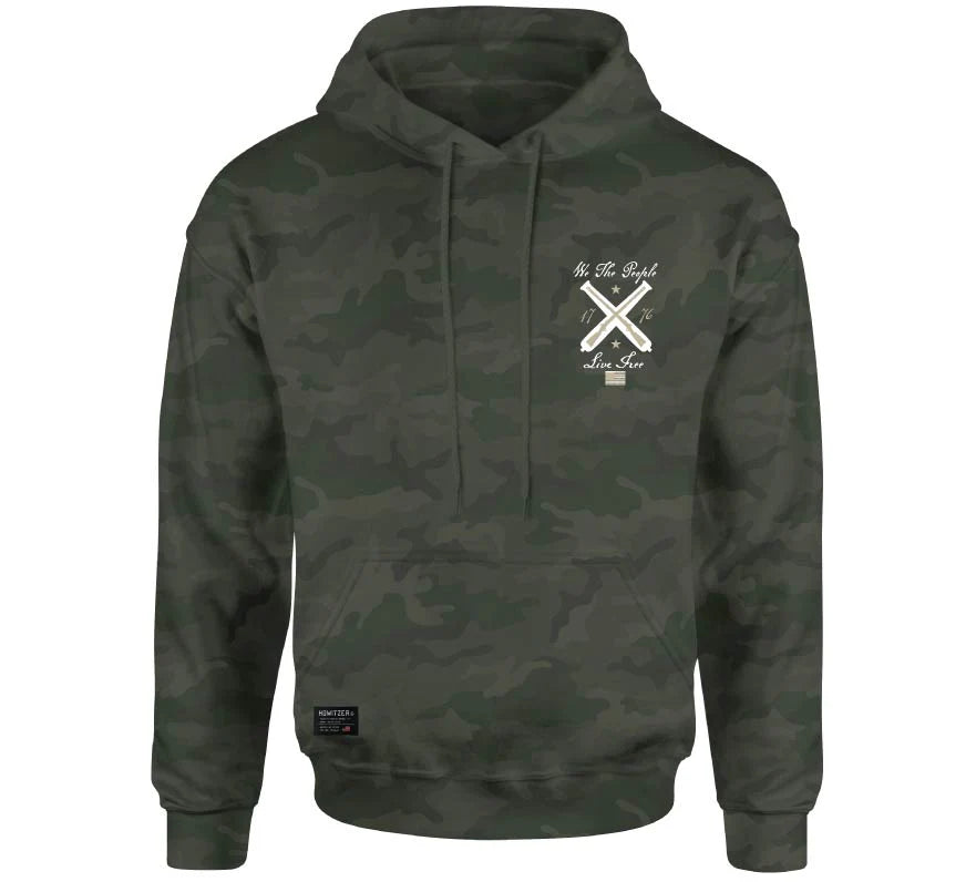 Hoody HOME HOOD, military green camo