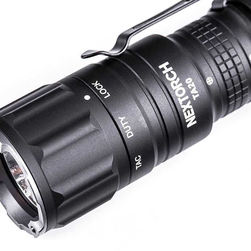 TA20 Compact Tri-Mode Tactical Flashlight