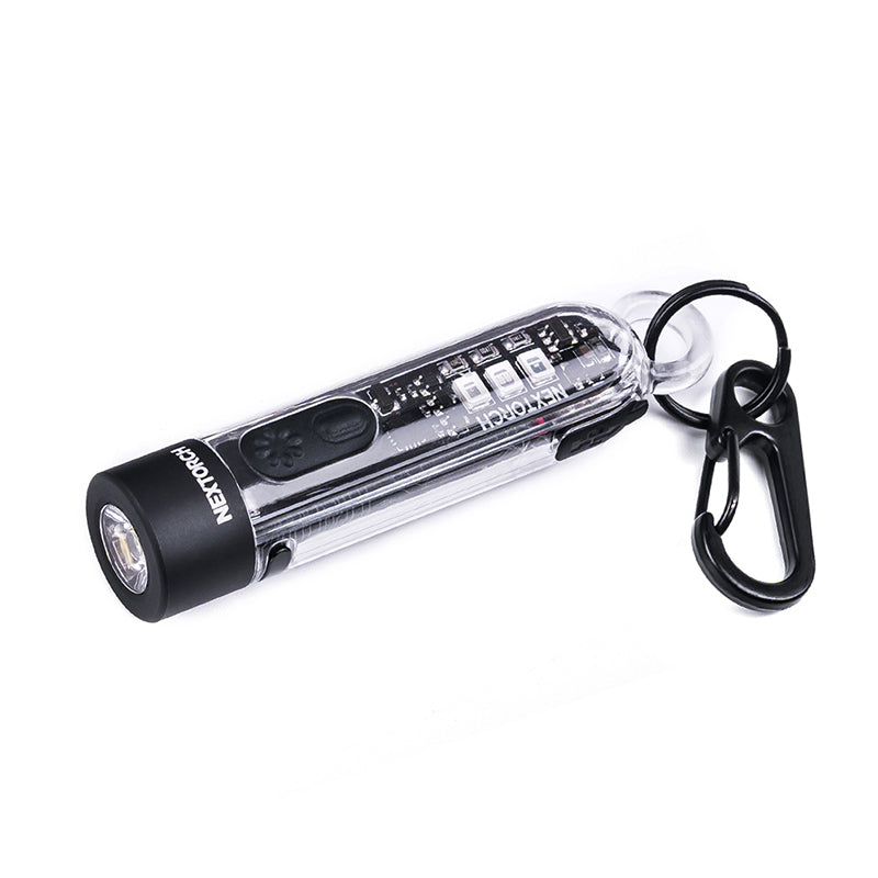 K40 Multi-light Source Keychain Flashlight