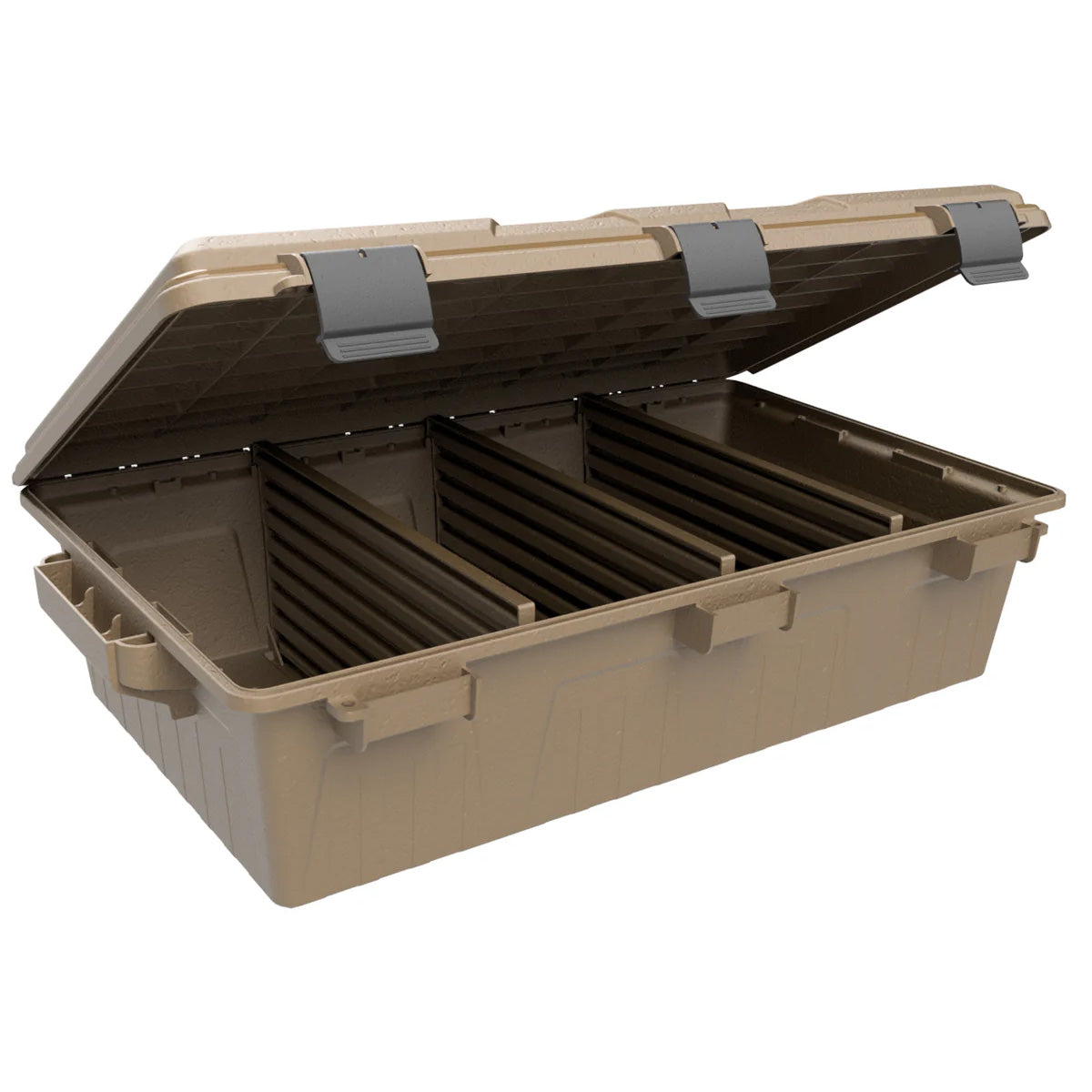 Ammo Crate Divided Utility Box, Dark Earth